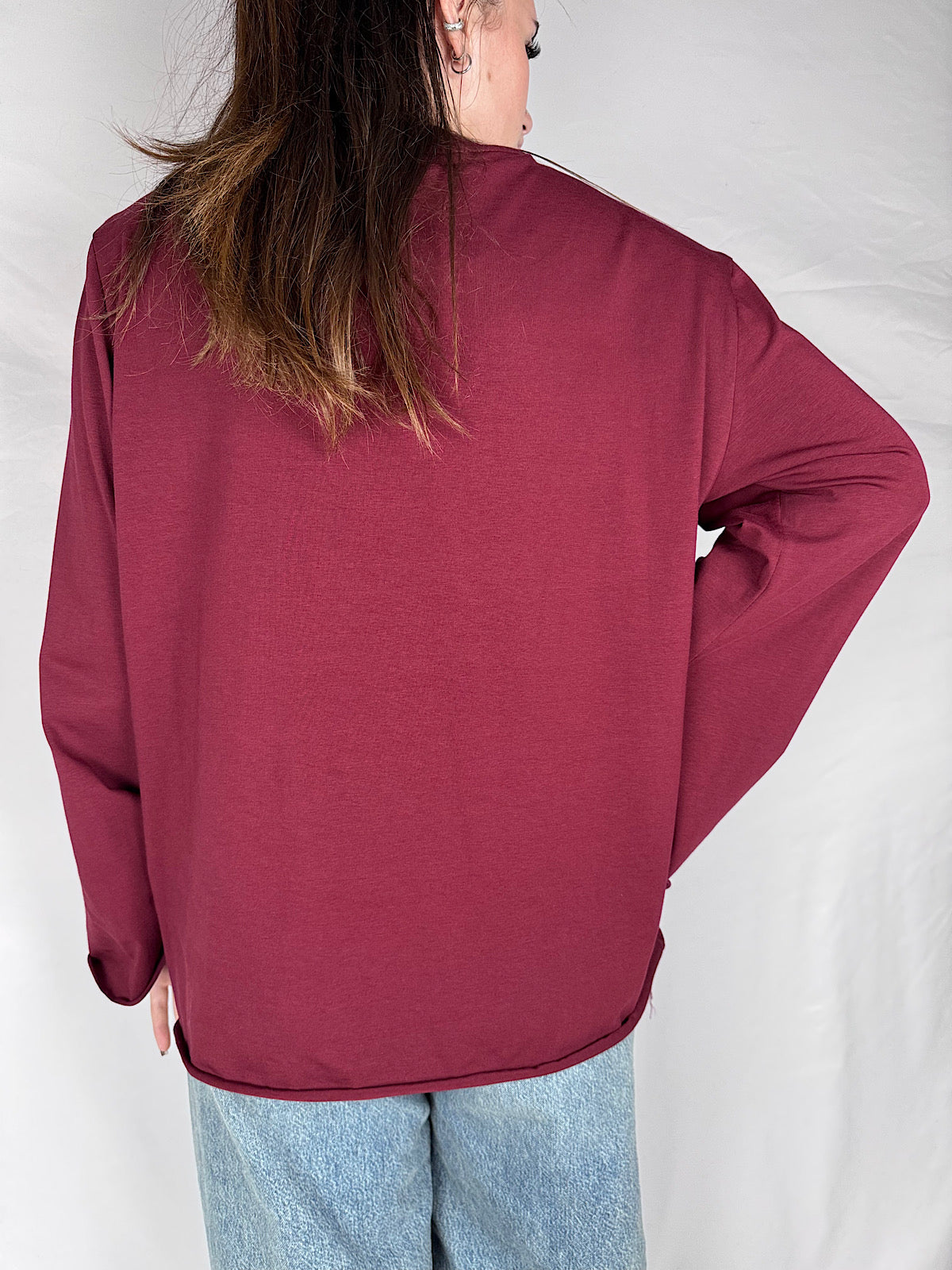 T-shirt Long Sleeve Armonia Bordeaux
