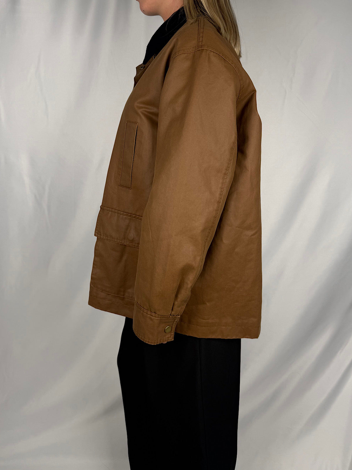 Giacca Corta Armonia Marrone