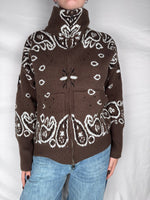 Cardigan in Maglia Armonia Moro