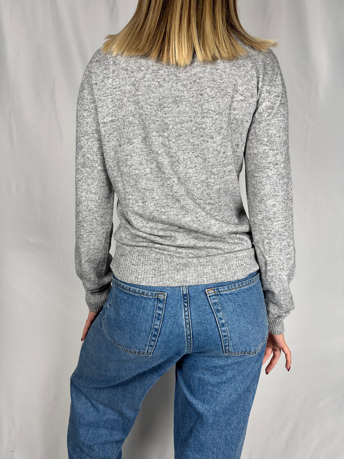 Maglia Girocollo Grigio Melange MarkUp