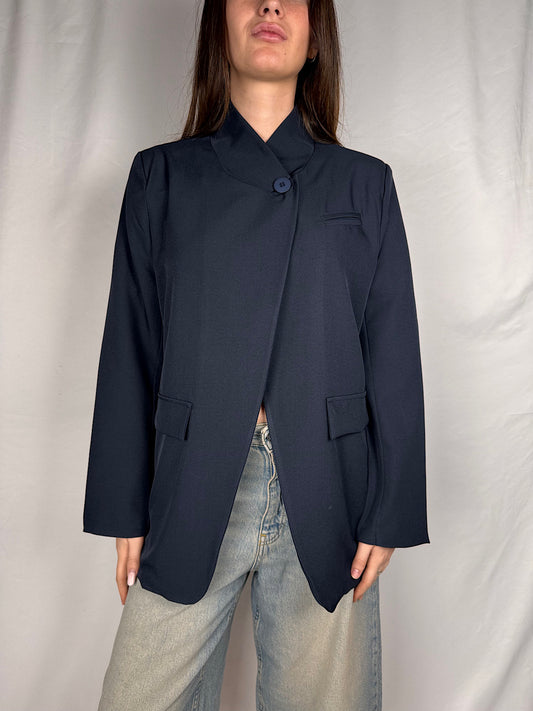 Giacca Chiusura Laterale Armonia Blu