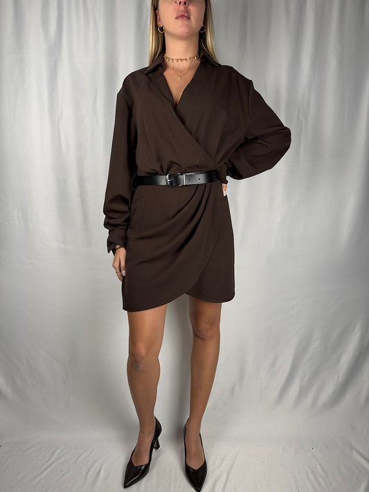 Abito con Cintura Moro Tensione-In