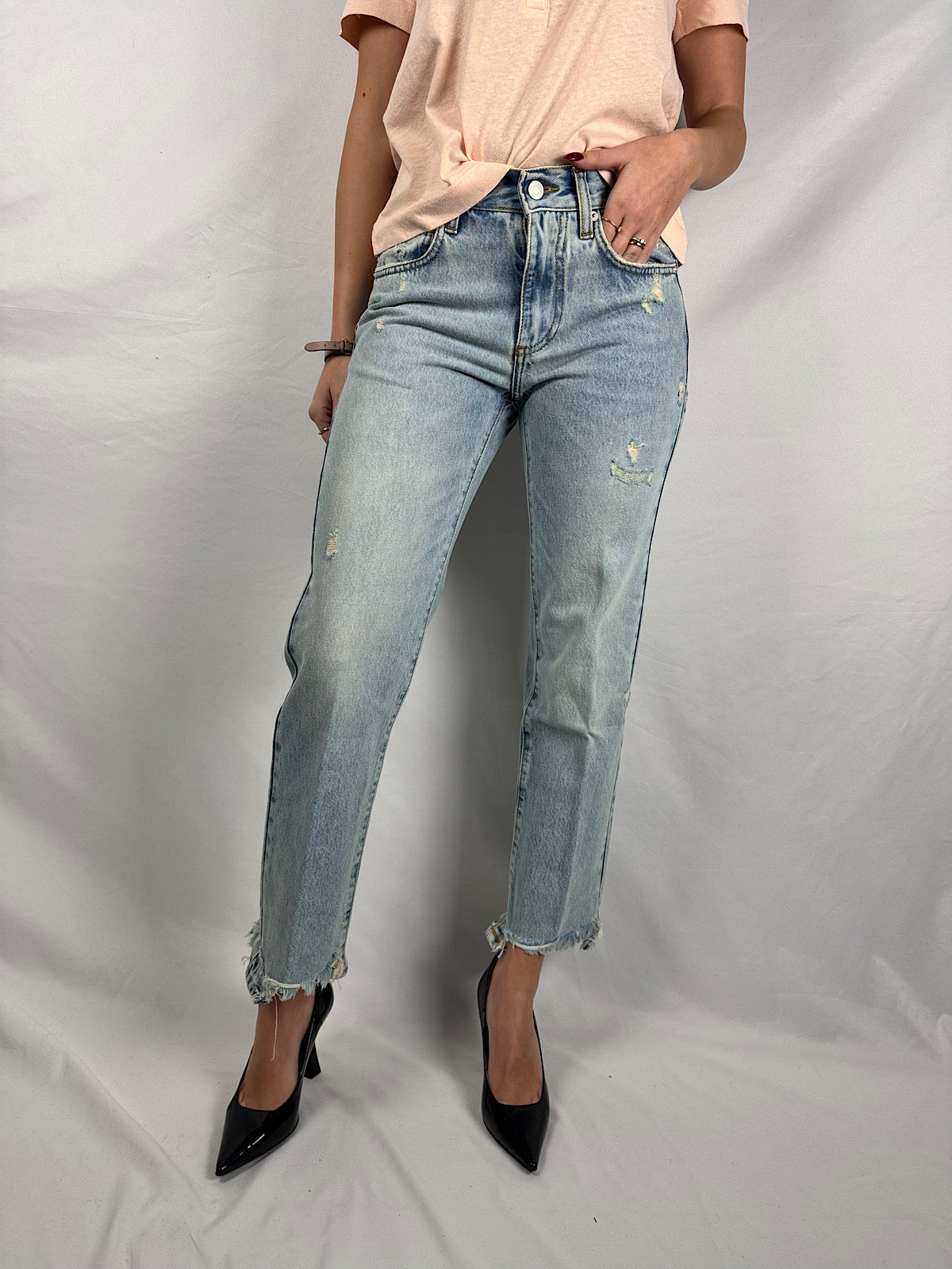 Jeans Zeke Denim Chiaro Vicolo