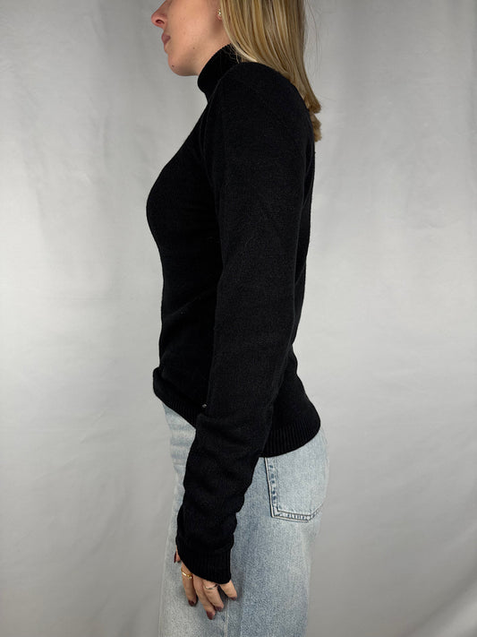 Maglia Dolcevita Nero Dixie