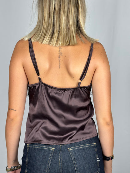 Top Dettagli Pizzo Vicolo Marrone