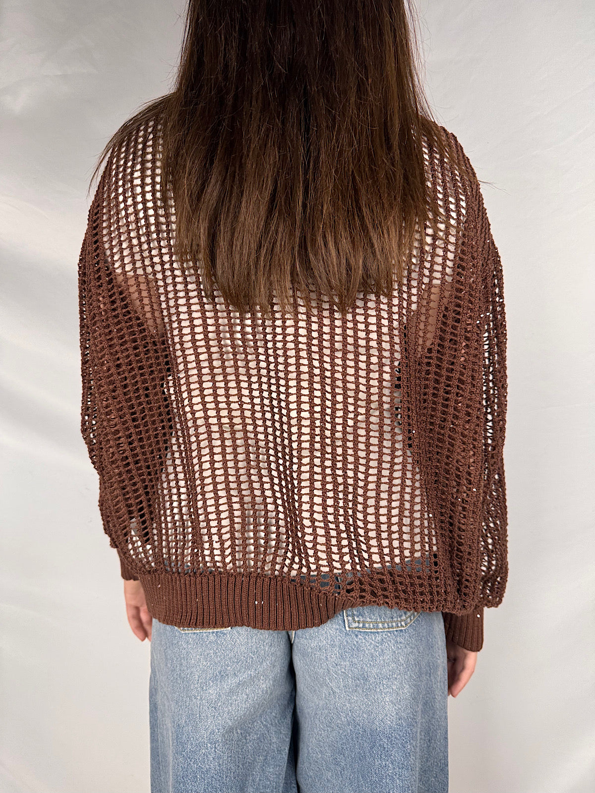 Maglia Traforata Susy Mix Moro
