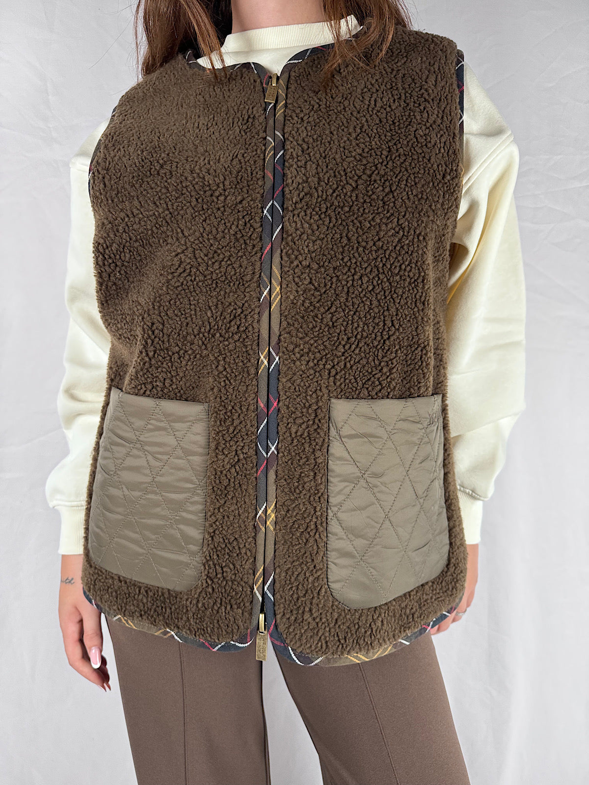 Gilet Teddy Vicolo Fondente