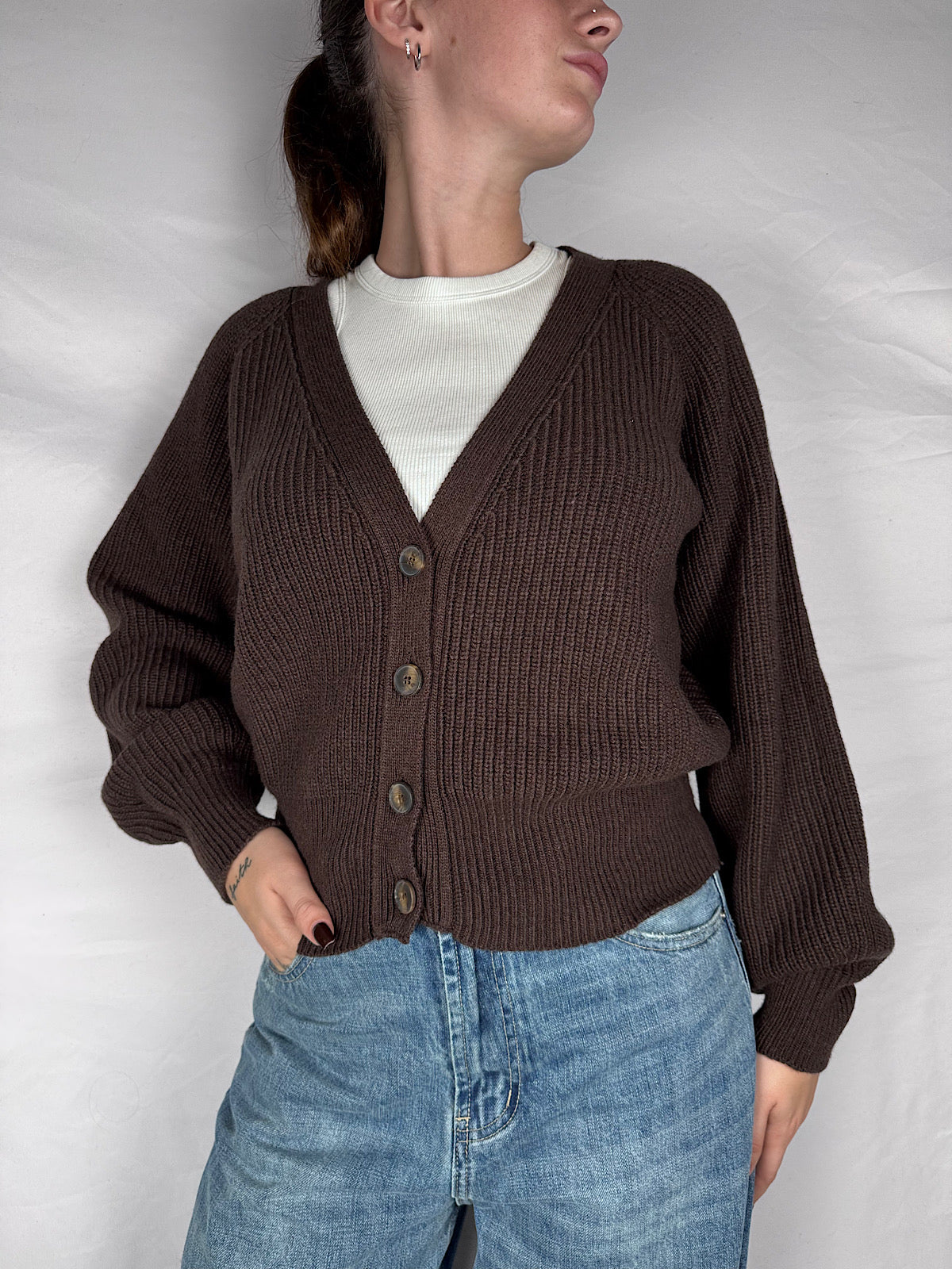 Cardigan in Maglia Vicolo Moro