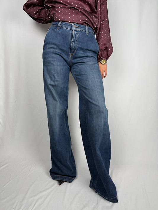 Jeans Elena Denim Medio Vicolo