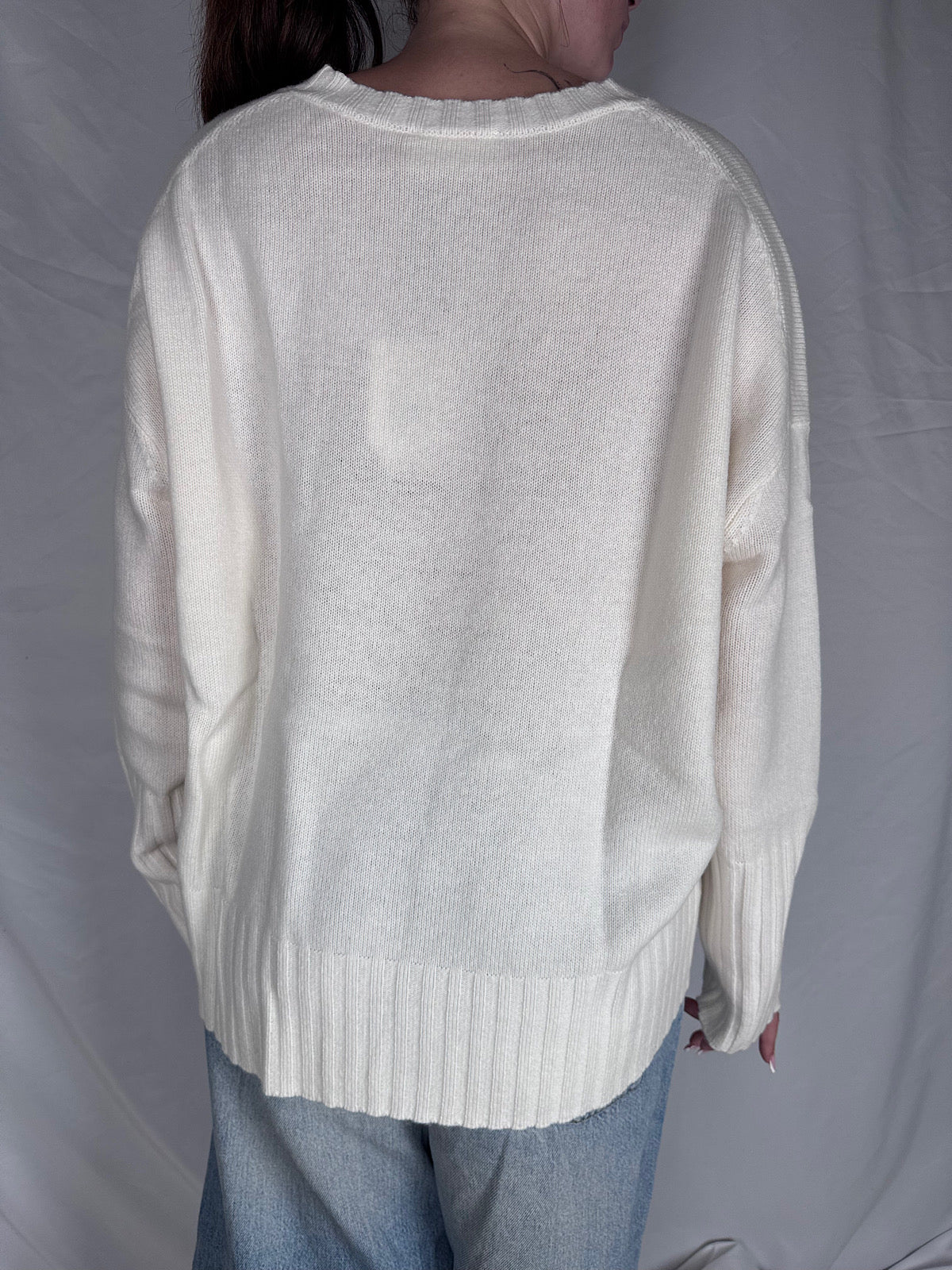 Maglia Scollo V Vicolo Naturale