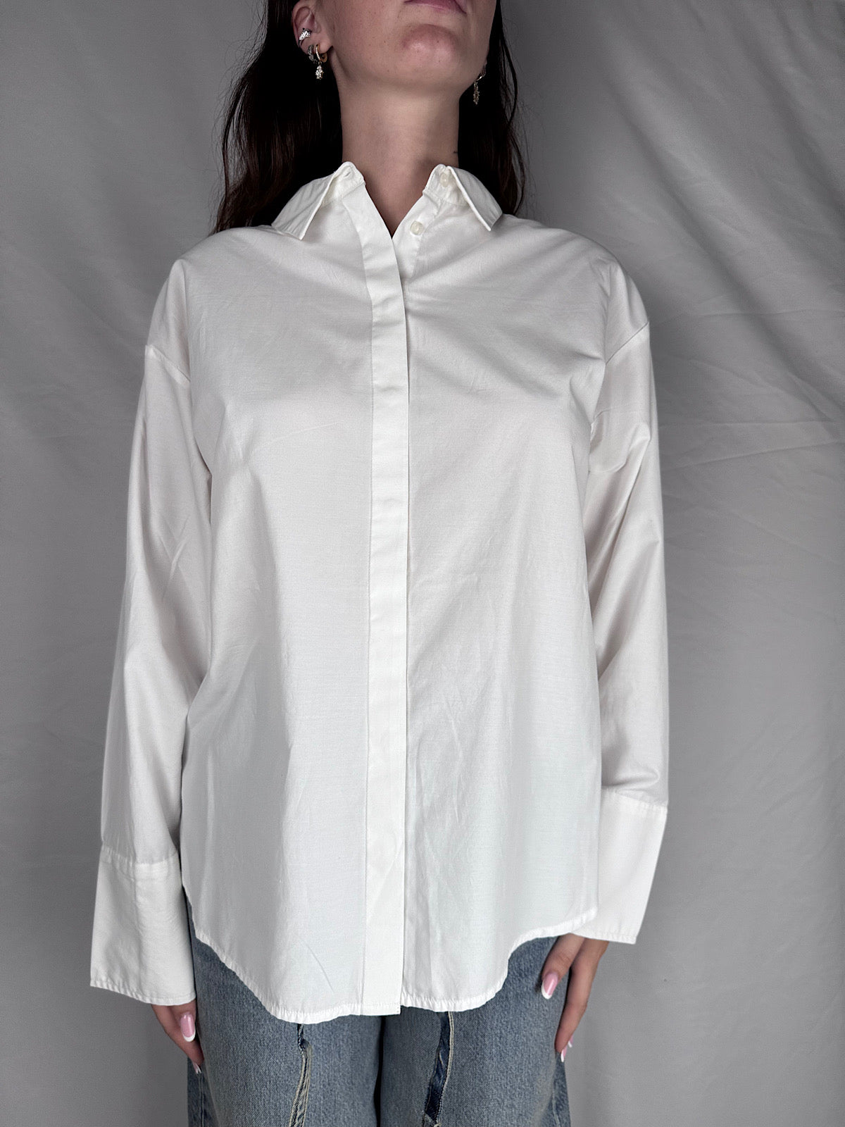 Camicia In Popeline JJXX Bianca