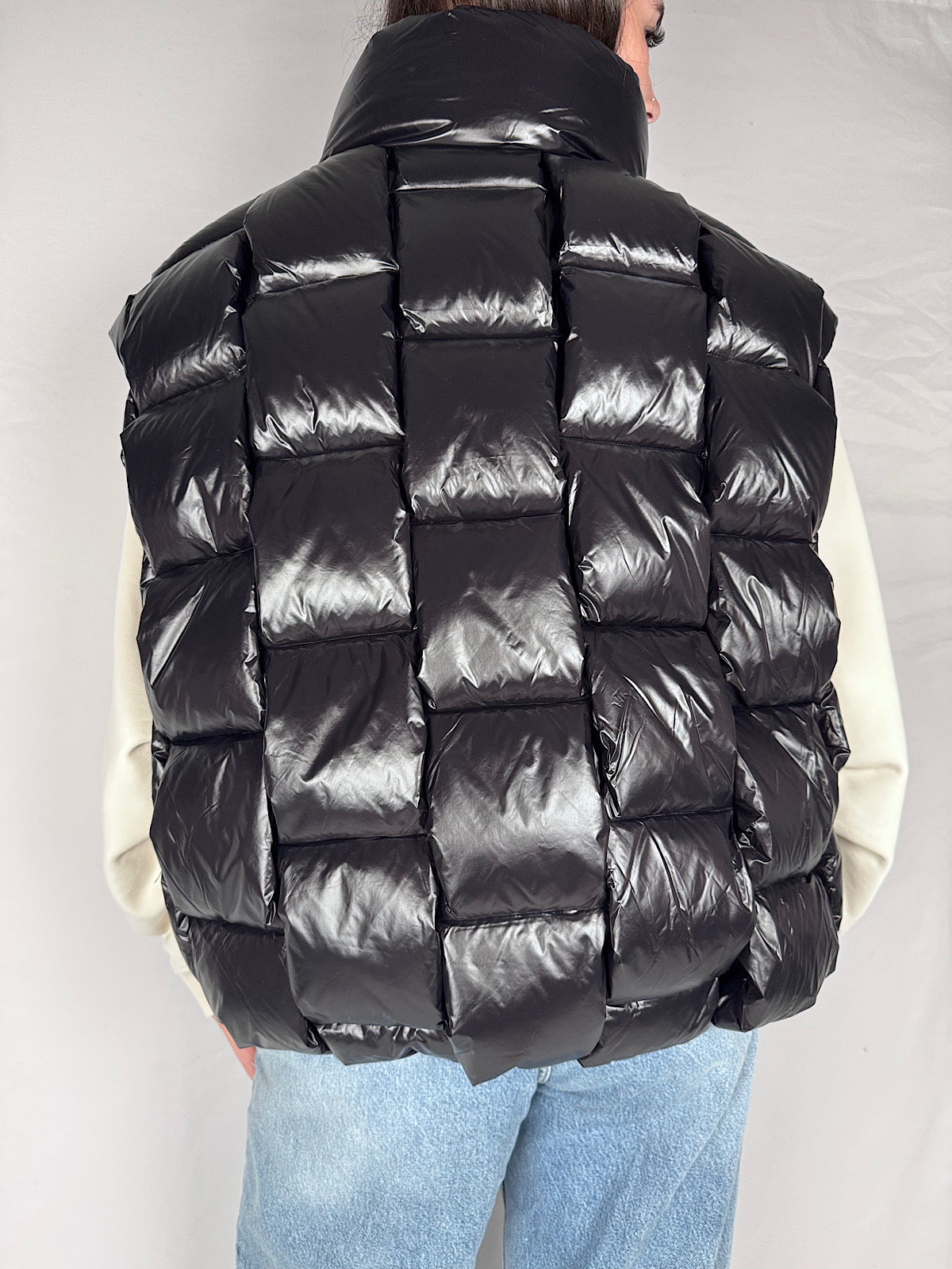 Piumino Gilet Trapuntato Vicolo Nero