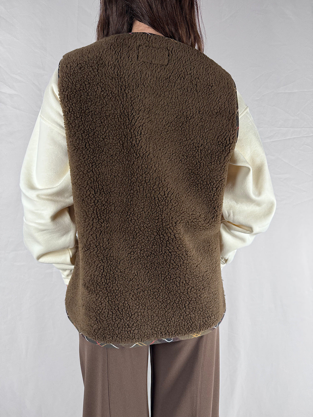 Gilet Teddy Vicolo Fondente