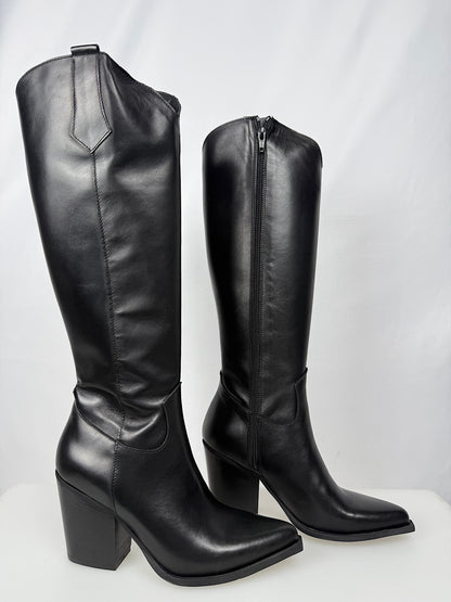Stivale Alto Divine Follie Nero
