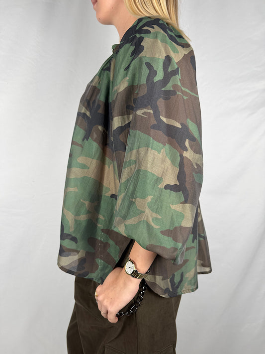 Camicia Camouflage Vicolo Militare