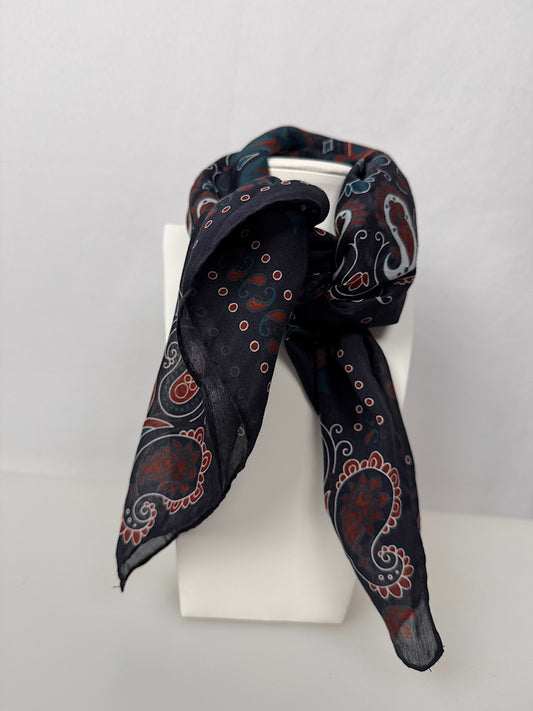 Foulard Fantasia Vicolo Nero