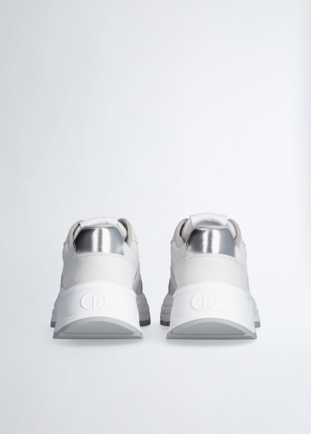 Sneakers In Suede e Brighty Mesh Beige Chiaro/White