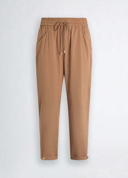 Pantalone Cropped Tabacco