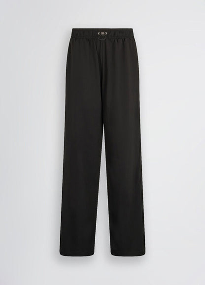 Pantalone Nero Con Coulisse