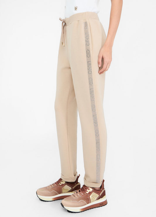 Pantaloni Jogging in Scuba Champagne Liu Jo