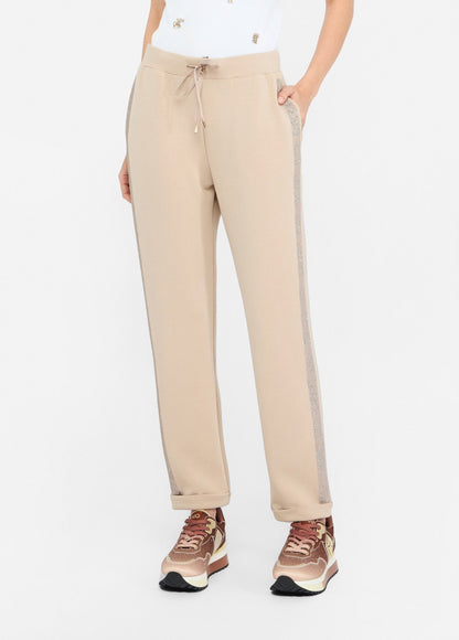 Pantaloni Jogging in Scuba Champagne Liu Jo