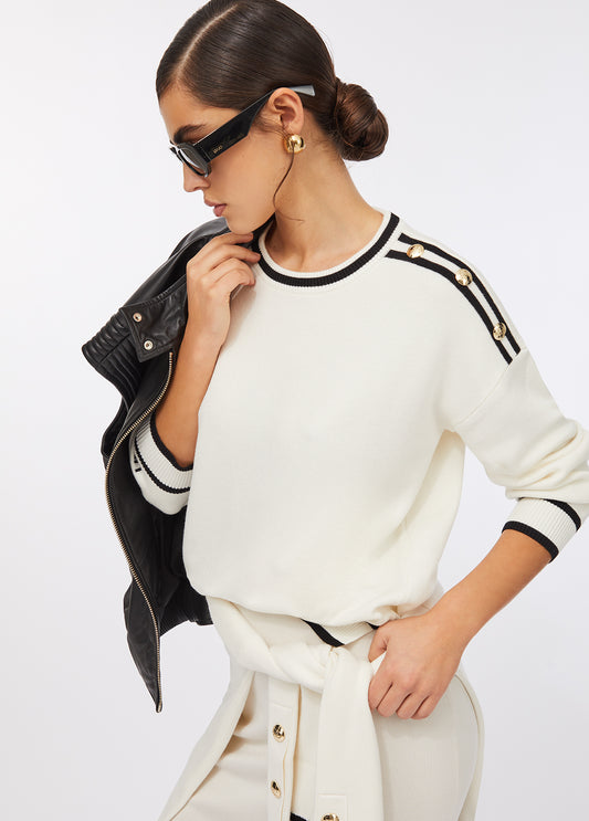 Maglia Bianca Liu Jo Better