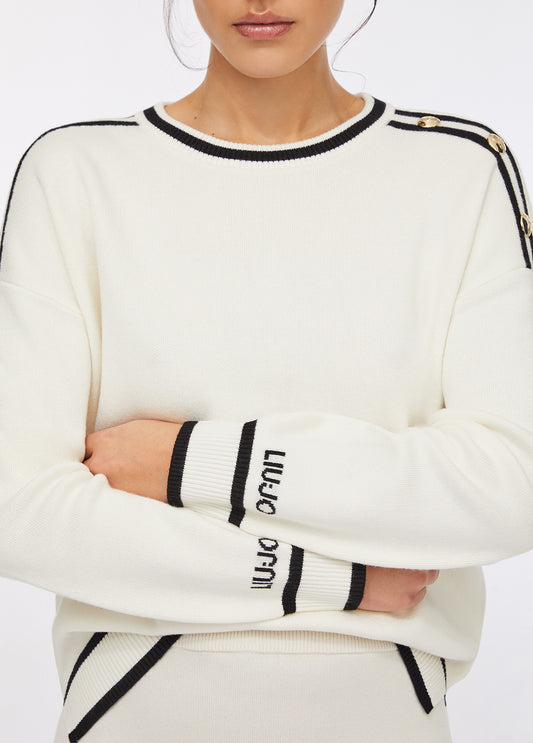 Maglia Bianca Liu Jo Better