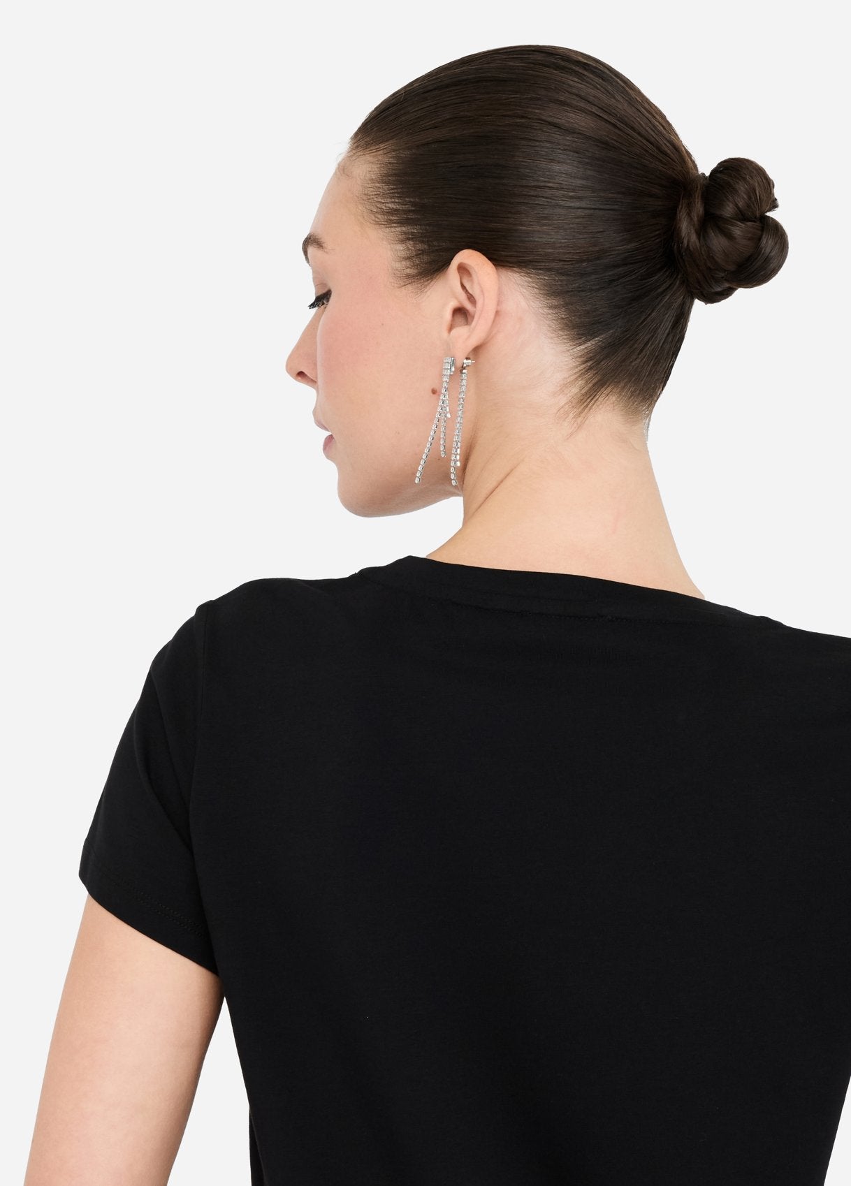 T-shirt in Cotone Nera
