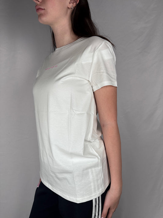 T-shirt Mamma Tutto Ok Vicolo Bianca