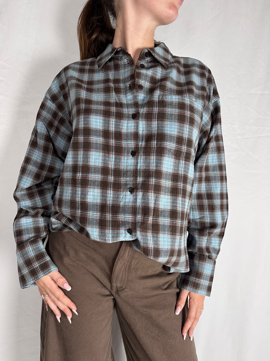 Camicia Jamie JJXX Celeste/Moro