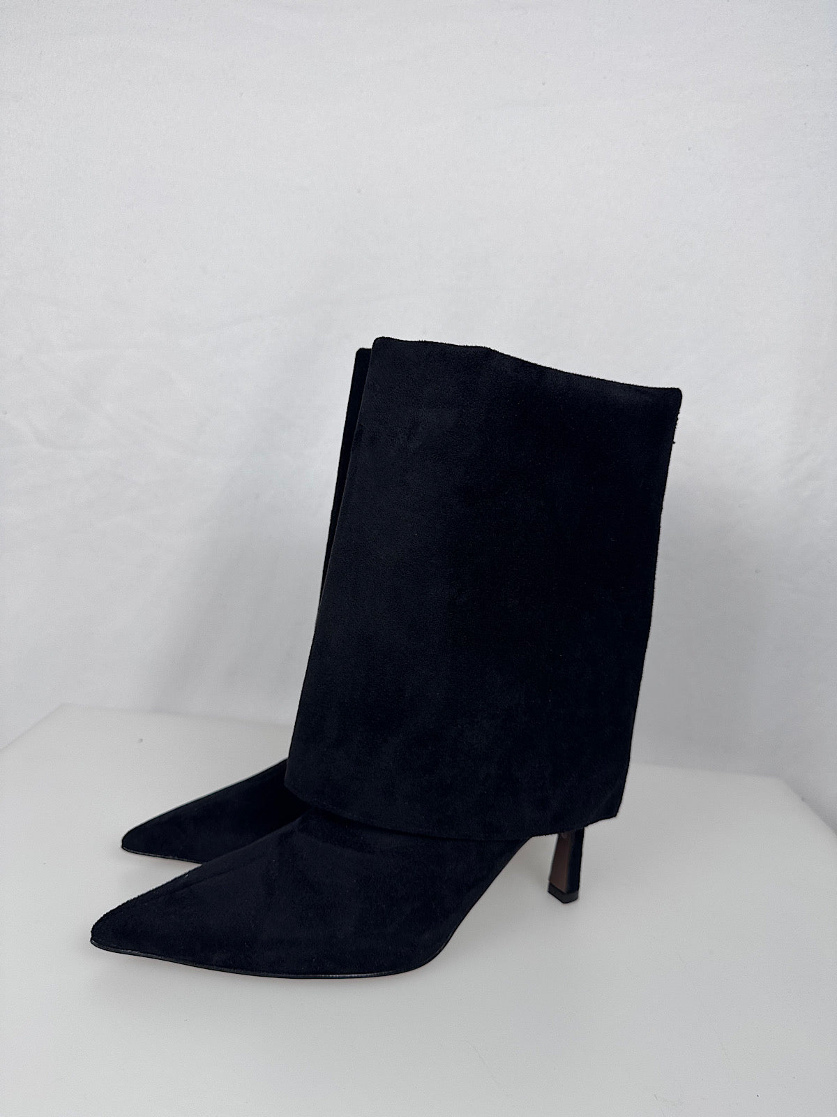 Stivale Modulare in Camoscio Divine Follie Nero