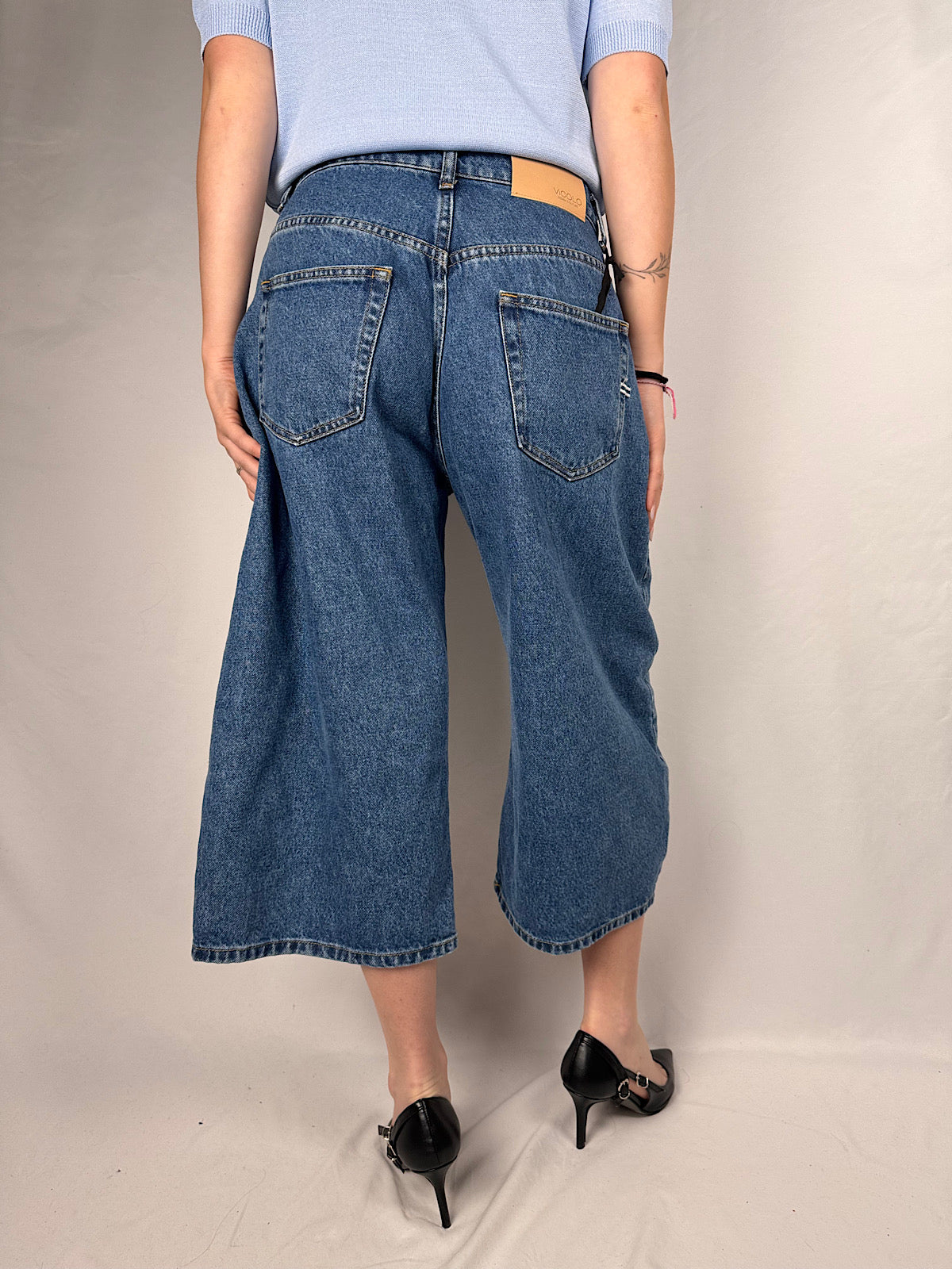 Bermuda in Jeans Elettra Vicolo