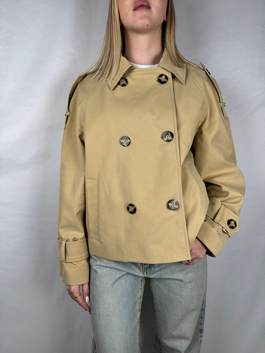 Trench Corto Cammello Vicolo