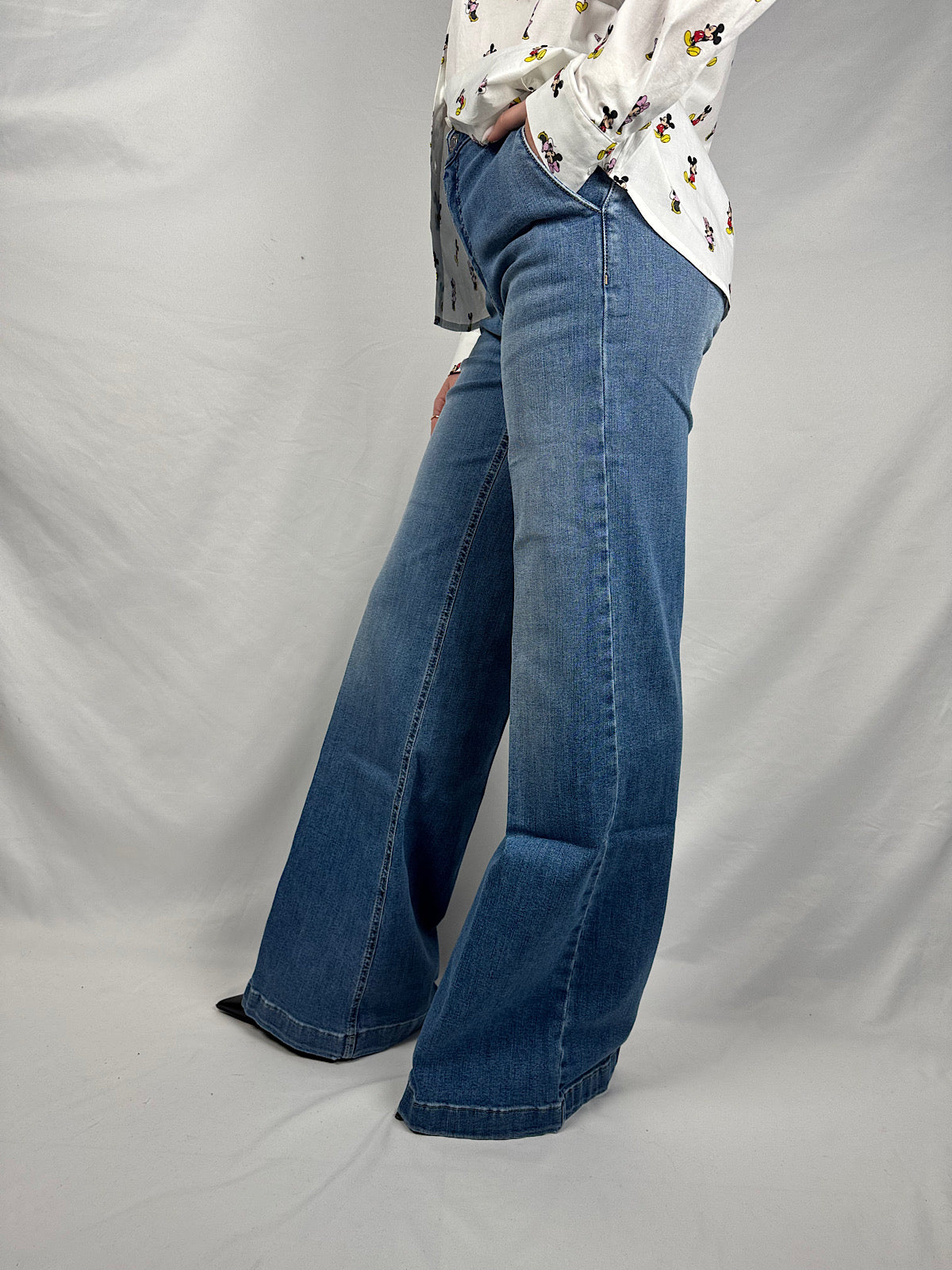 Jeans Elena Wide Leg Vicolo Blu