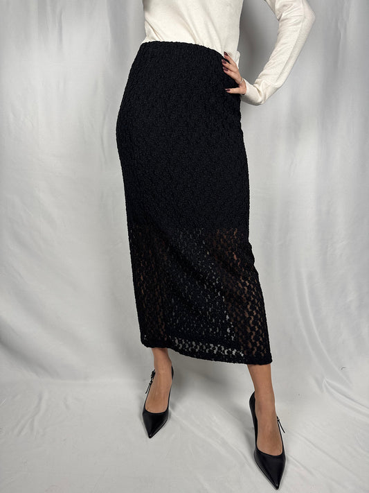 Gonna in Pizzo Nero Vicolo