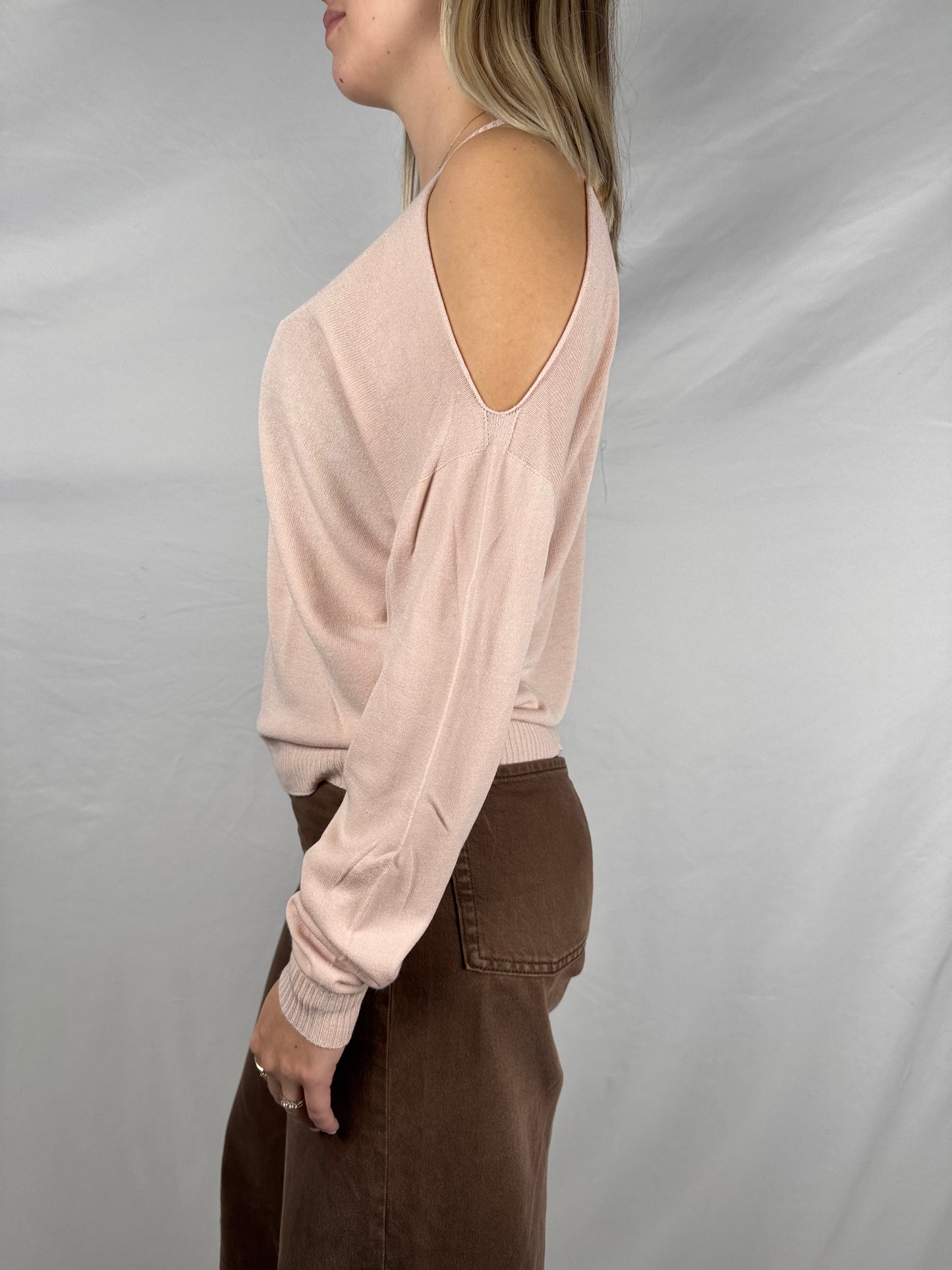 Maglia Cut Out Rosa Susy Mix