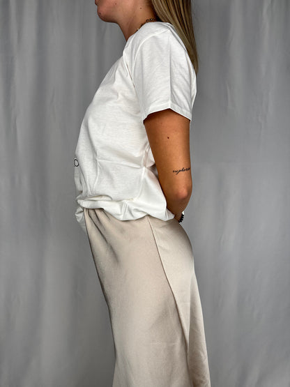 Maglia con Bassotto Bianca Vicolo