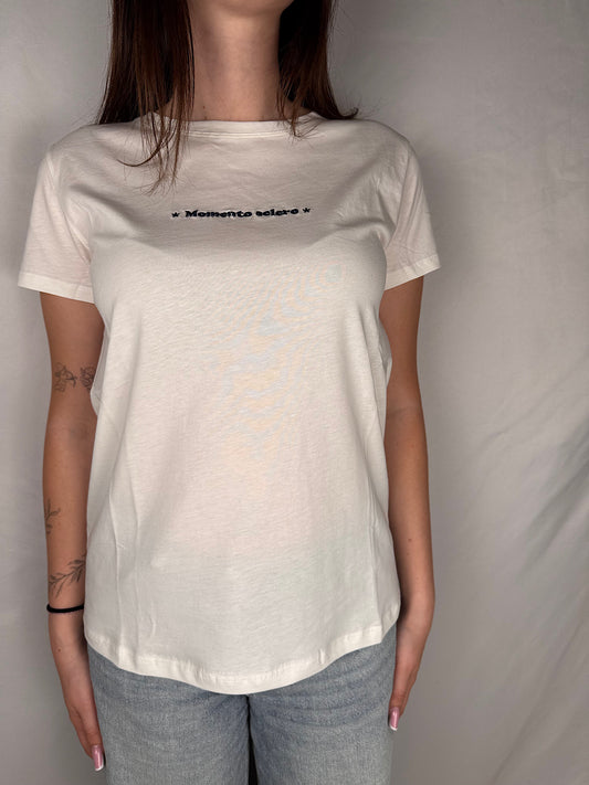 T-Shirt Momento Sclero Vicolo Bianca