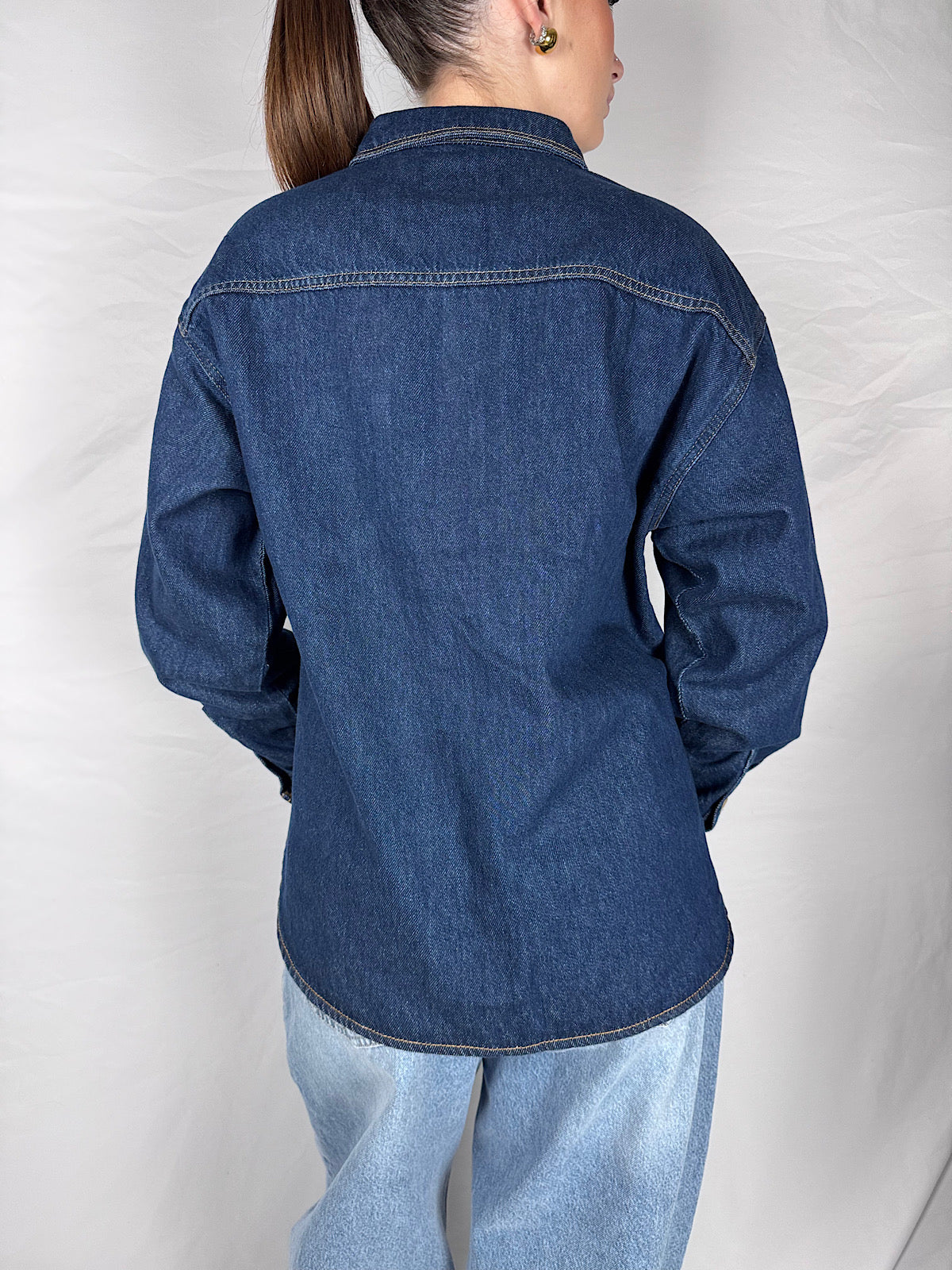 Camicia Jean JJXX Blue Denim Rince