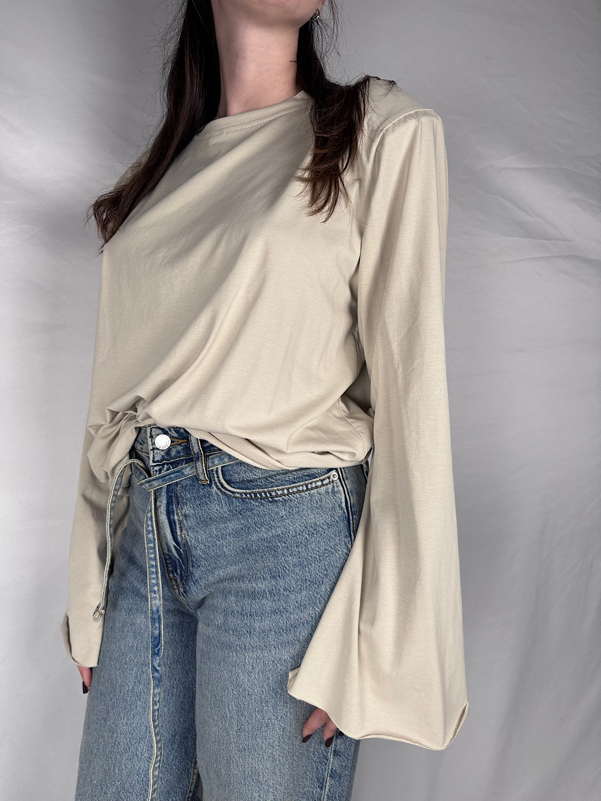 T-shirt Long Sleeve Armonia Beige