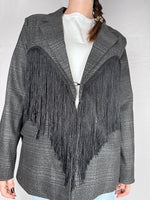 Giacca Rebel Frange Armonia Nera