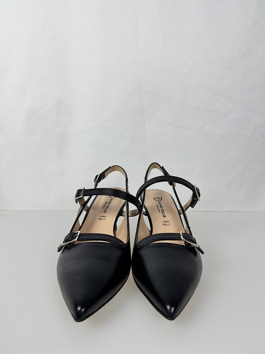 Decollete con Fibbie Nere Divine Follie