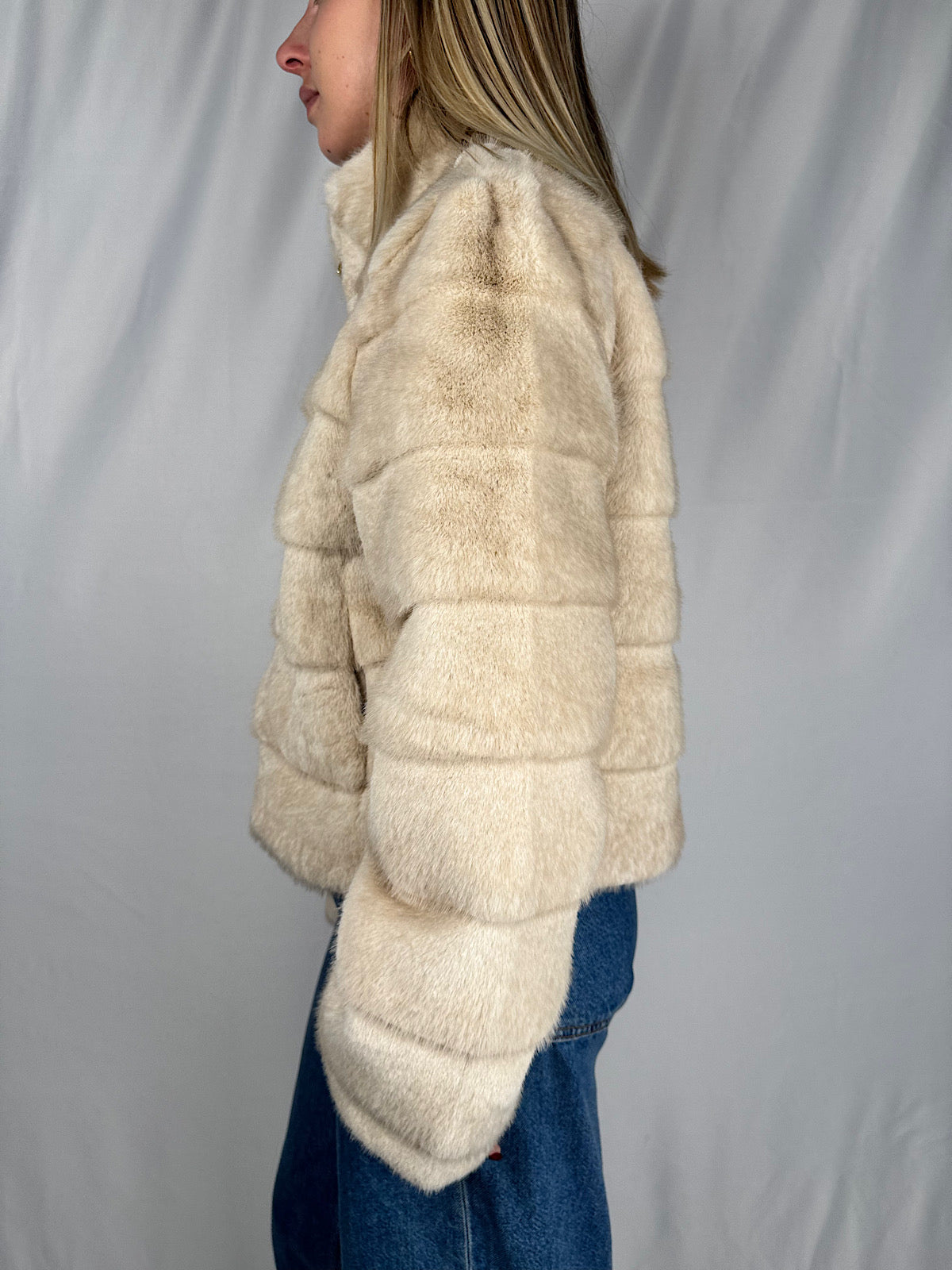 Eco-Pelliccia Beige Armonia