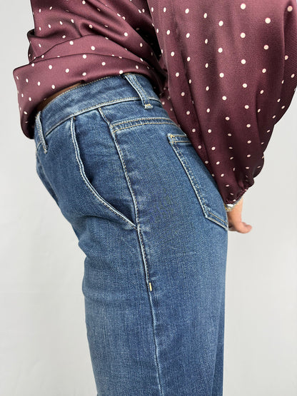 Jeans Elena Denim Medio Vicolo