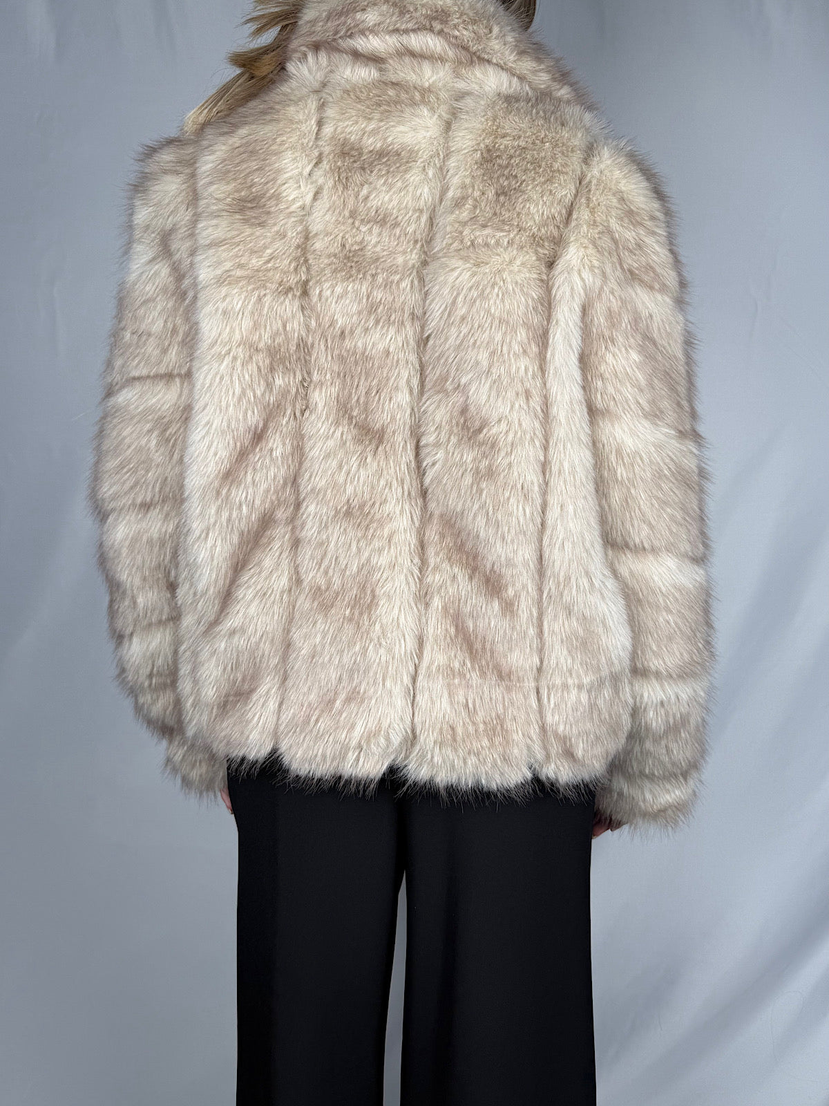 Giacca Eco-Pelliccia Armonia Beige