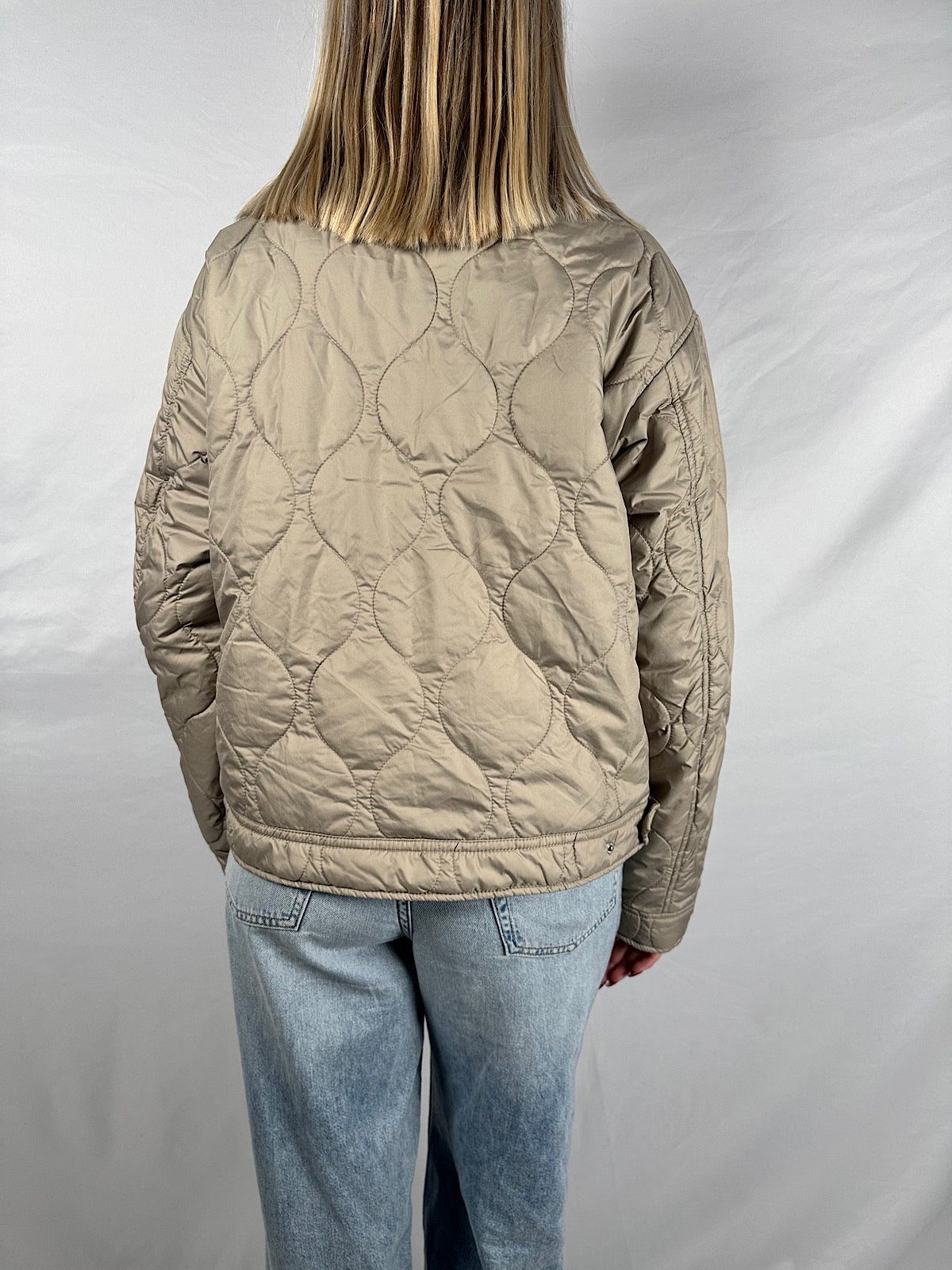 Giacca Trapuntata Beige JJXX