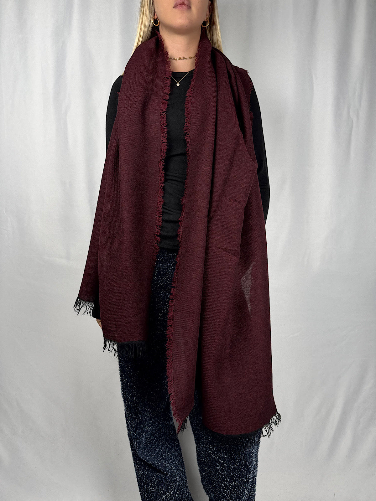Sciarpa Bordeaux Vicolo