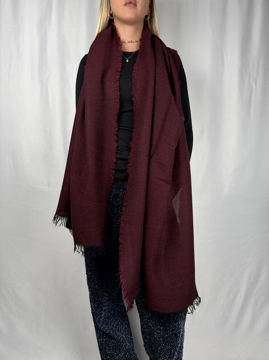 Sciarpa Bordeaux Vicolo