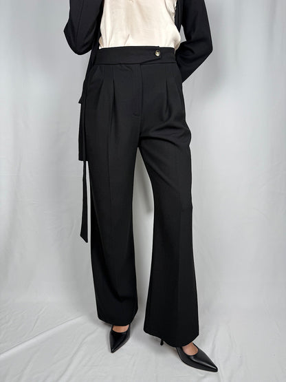 Pantalone Ampio Nero Armonia