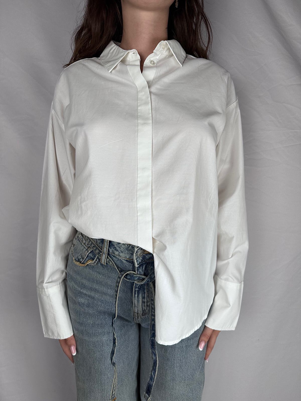 Camicia In Popeline JJXX Bianca